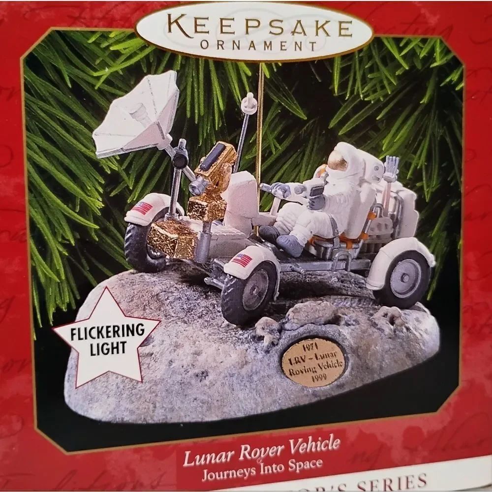 1999 Lunar Rover Vehicle Hallmark Ornament